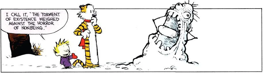 Torment of Existence (Calvin and Hobbes)